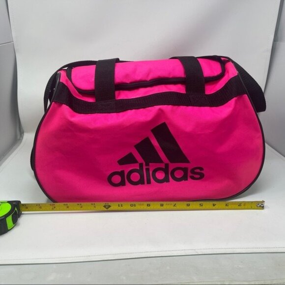 Adidas small pink black Duffle Bag - Picture 3 of 10